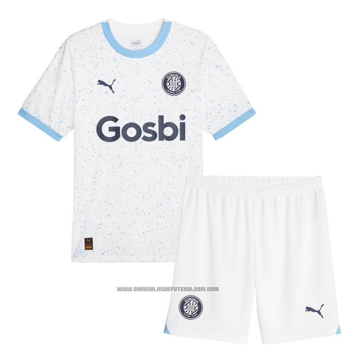 Camisola Girona 2º Crianca 2023-2024